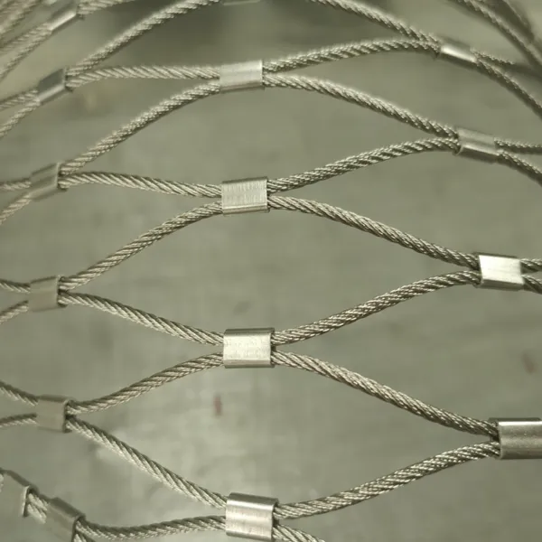 Stainless Steel Rope Net for Safety Protection in Construction