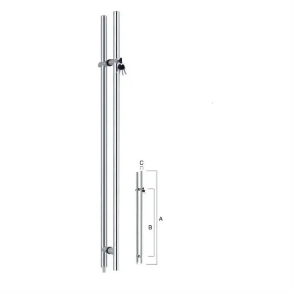 Glass Door Pull Handle for Office Building Applications photo-5