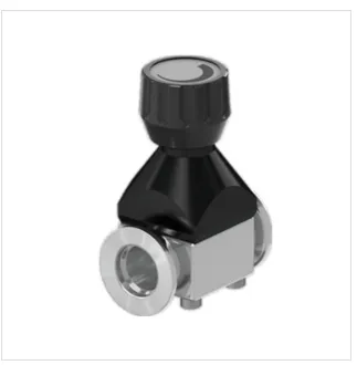 Válvula de diafragma VAT 22024‑KA01‑0003 Válvula manual de control de diafragma de alto vacío
