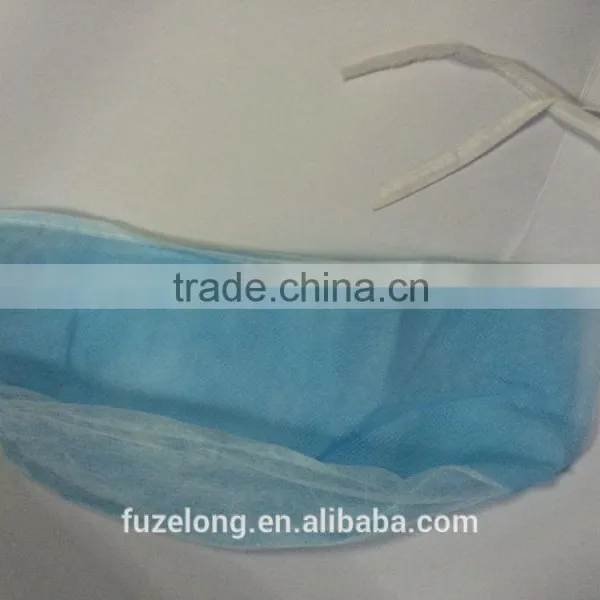 Blue Disposable PP Nonwoven Doctor Cap, Medical Cap photo-2