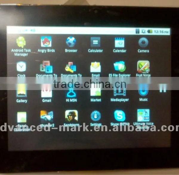 New 8 " Android 2.2/2.3 , S5PV210 CPU Cortex A8 1.2 Ghz , 512MB/4GB, 800* 600 Pixels , 48000mAh Battery Tablet PC