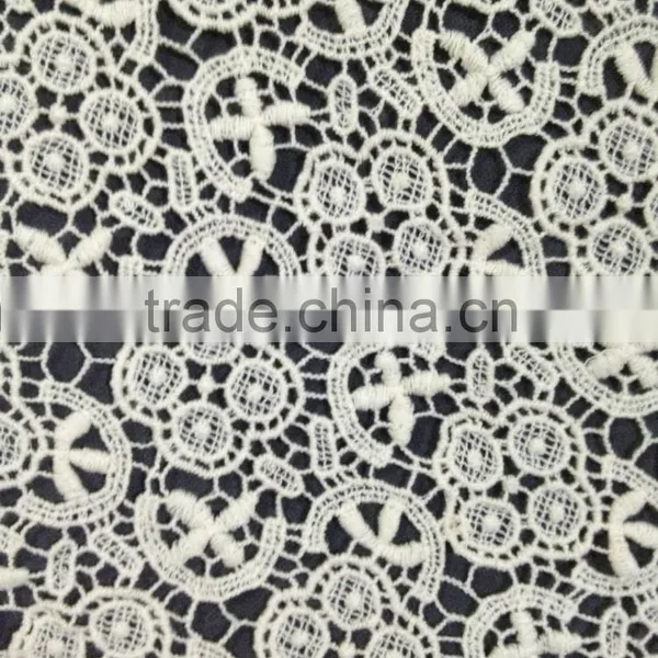 2016 New Lace Fashion Accessory 100% Cotton Fabric Lace for Garment photo-3