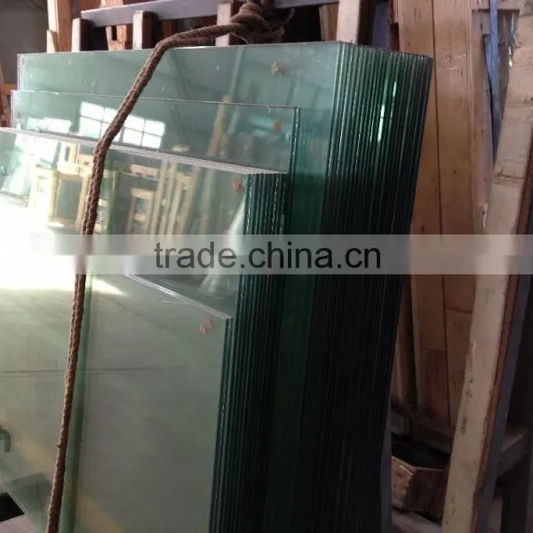 Guangzhou Supply 8+1.14+8 Clear Tempered Lamianted Glass