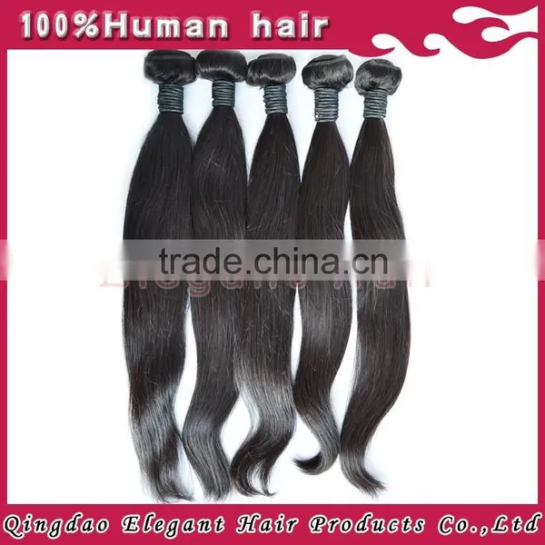 No Tangle Hair Free Part Middle Part Can be 3 Part Closure With Bundles photo-5