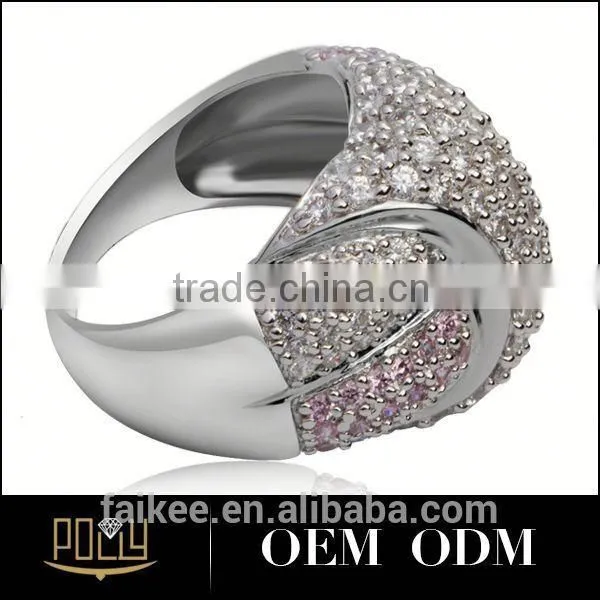 New Fashion Simple Couple Ring Sterling Silver Jewelry Gold Ring Molds