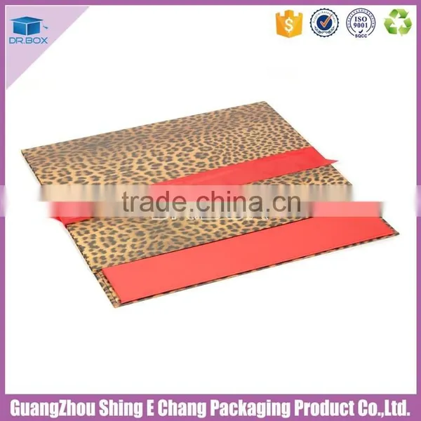China Suppliers Wood Freepaper Pvc Garment Decortive Tin Carboard Color Packaging Box photo-3