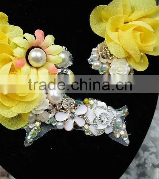 DIY Bridal Tiara Simulation Headdress Flower Wedding Accessories Studio Act the Role Ofing is Tasted Wedding Accessories photo-4