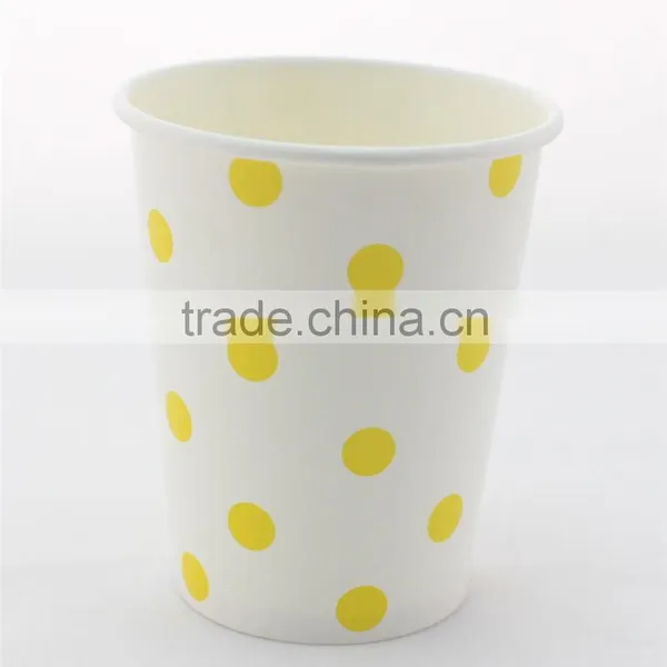 2015 Special Products Hot&Cold Drinking Polka Dot Tissue Paper Cup photo-6