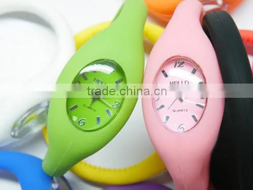 Fasionable Silicone Bracelet Digital Watch