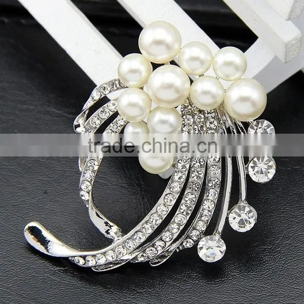 JOFO Hot Seling Cheap Wholesale Brooch Pearl Brooch , Pearl Brooch Wholesale photo-2