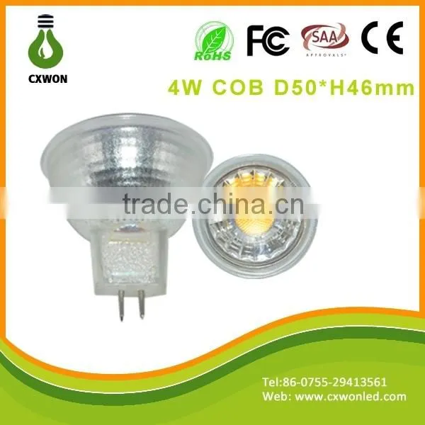 Led Spot Mr16 Light Spot 4w Cob Crystal Glass DC 12v Led Spot Lamp photo-5