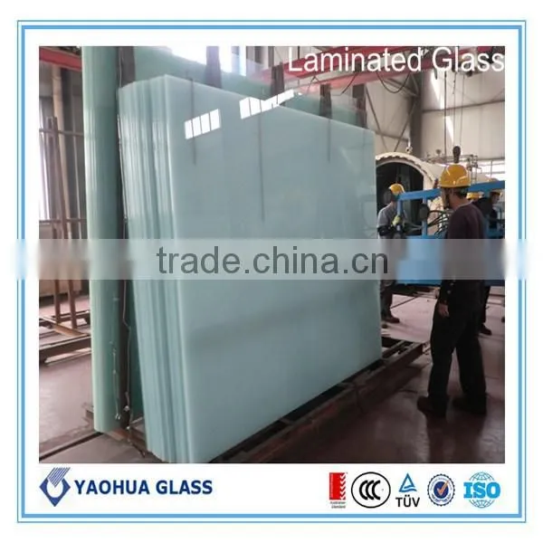 Floating Stairs Made of Laminated Glass From Price Window Glass Factory photo-3