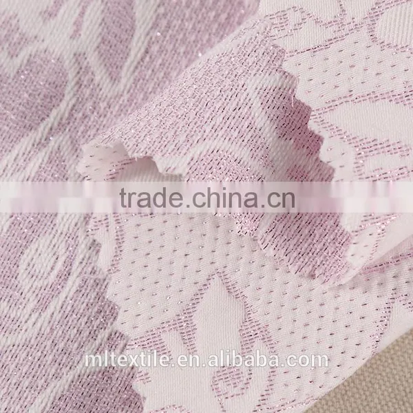 Polyester Viscose Jacquard Fabric Woven Jacquard Dress Fabric photo-3