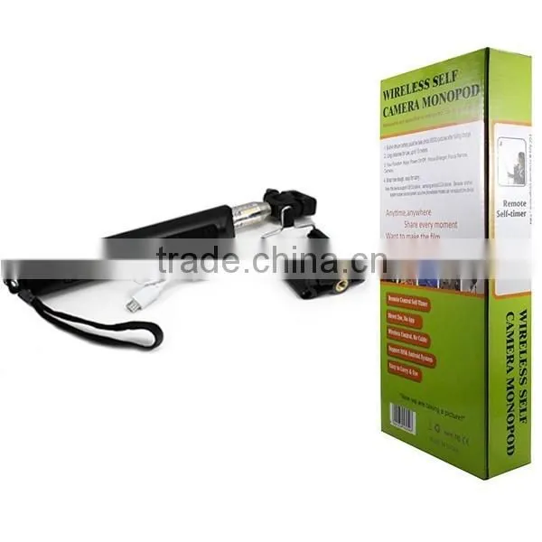With Camera Key,cellphone Holder Bluetooth Shutter Button of Remote Control Selfie Monopod photo-5