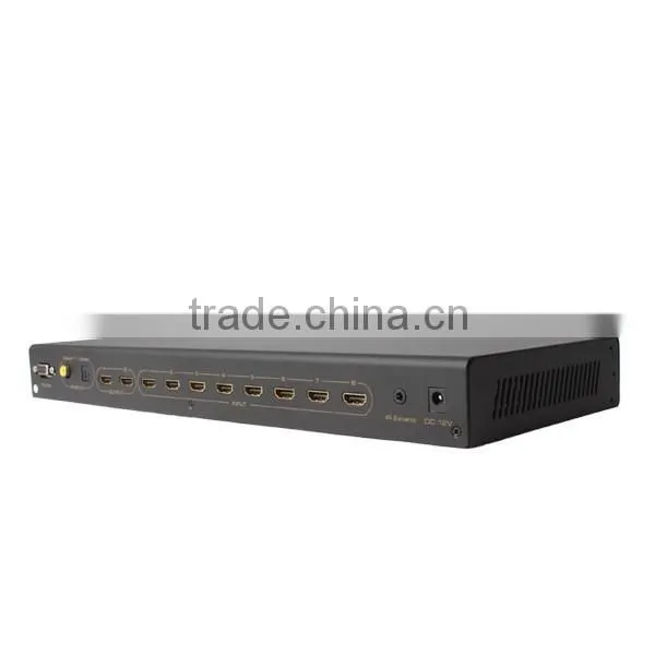Hdmi Switch Splitter 8x2 With Spdif Optical Output photo-4