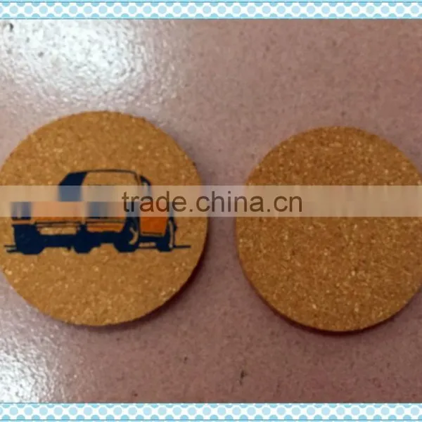 Customer Cork Coaster; Cork Coaster; Mdf Coaster With Cork Bottom photo-4