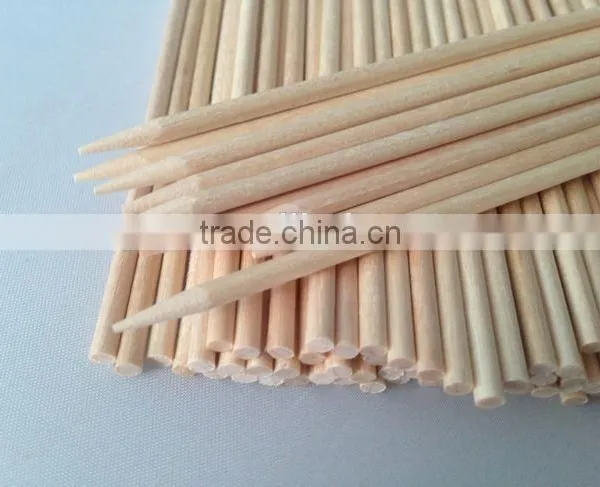 120x2.5mm Natural Wooden Stick for Broom and Mop