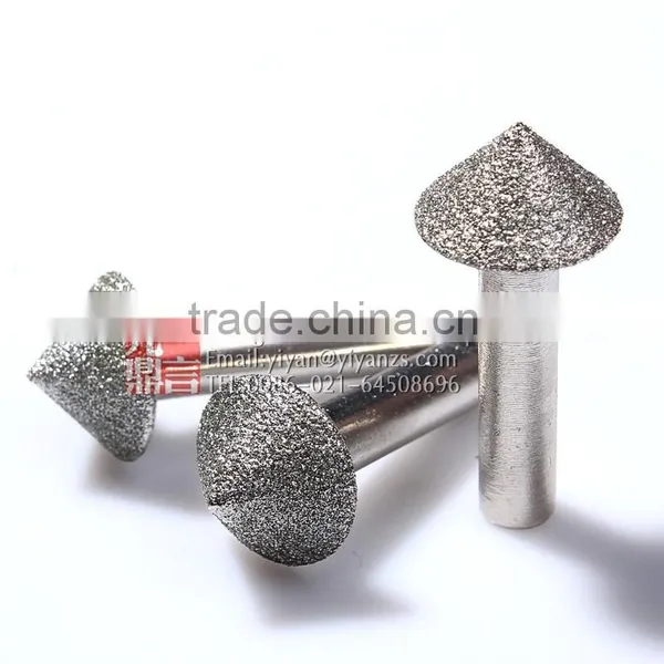 Yiyan Diamond Coated Burs Lapidary Rock Shaping Jewelers Tools photo-3
