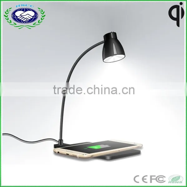 Bedside Lamp Wireless Charger Led Lamp for Smart Phone photo-3