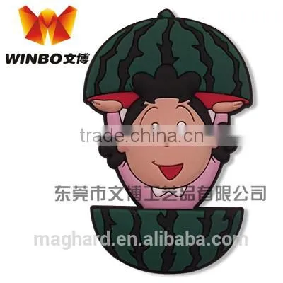 Free Samples Souvenir Promotional Gifts 2D or 3D Soft Pvc Kids Fridge Magnets Custom photo-6