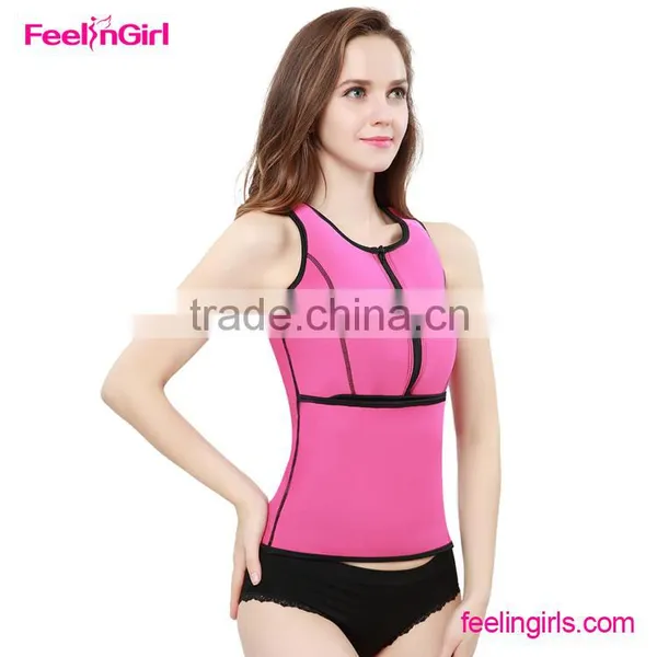 New Arrival Pink Corset Vest Firm Control Shapewear For Women photo-4