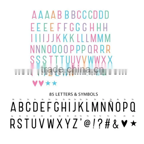 A4 Size LED Cinematic Light Box DIY Letter Lamp photo-3