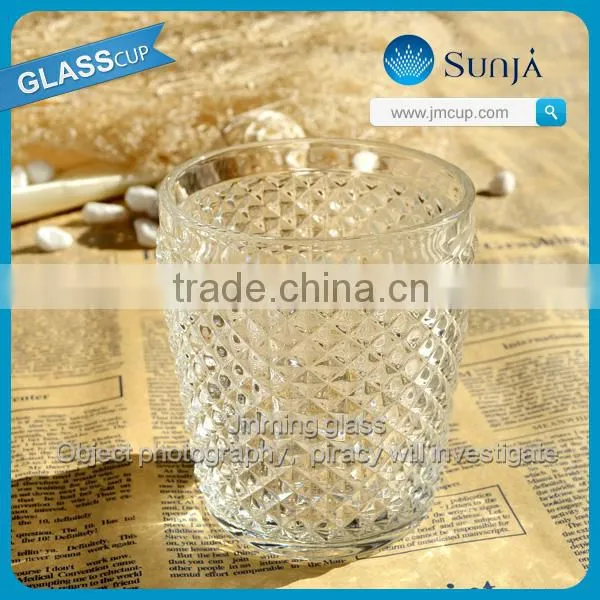 Hot Sale Wine Glass Diamond Shape Red Wine Glass Home and Bar Favor Glass Wine Cup photo-2