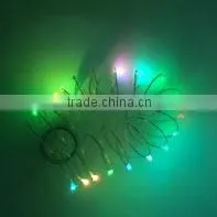 Christmas Party Garden Light AA Battery Dimmable Led String Lights Copper Wire 20ft LED Starry LightCopper Wire LED String Light photo-5
