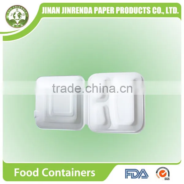 Disposable Bio-degradable 9 Inch Food Container