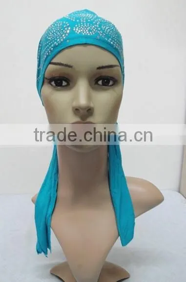 C071 New Style Jersey Underscarf With Much Rhinestones photo-4