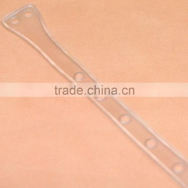 Flexible Plastic Transparent Custom Clip Strip/hanger Strip photo-3