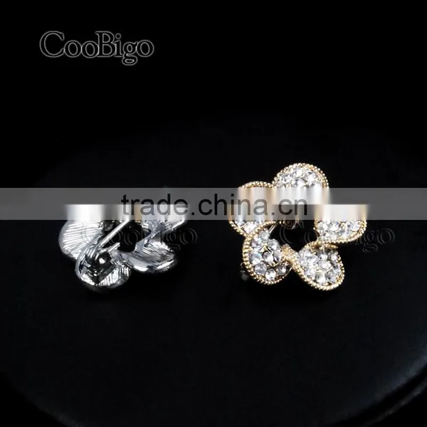 Fashion Jewelry MC STONE Simple Flower Brooch Women Girls Dresses Hijab Scarf Party Gift Apparel Jacket Promotion Accessories photo-2