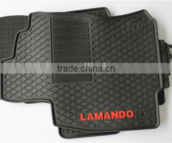 Full Set Type Custom Rubber Floor Mats / Floor Liners For VW LAMANDO photo-2