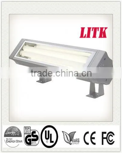 THEOS FLOOD TC-D Wandstrahler, Rechteckig, Anthrazit, G24d-3, 2x26W Floodlight photo-3