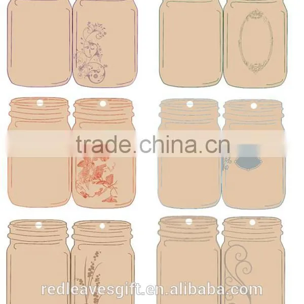 Wholesale Blank Paper Custom Luggage Tag photo-4