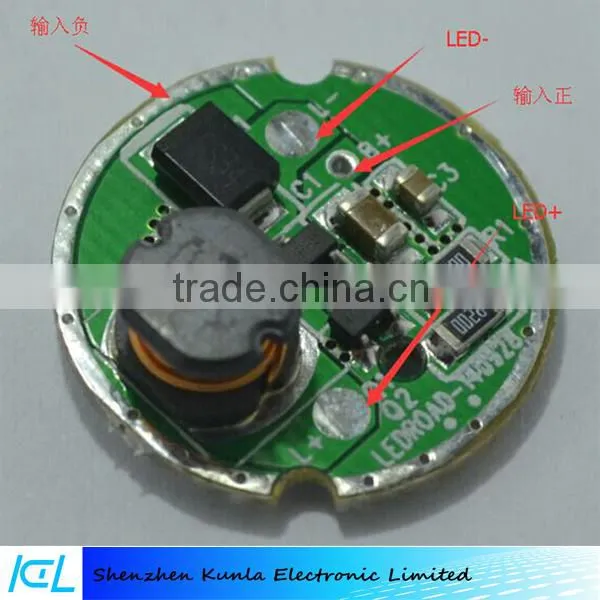 XML2/T6 /U2 Bright Flashlight LED Constant Current Driver Board Flashlight 3 to 5 Mode Dimming