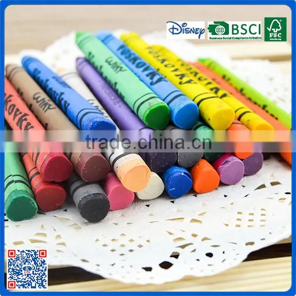 Wholesale Environmental School 24 Color Crayon Into Paper Box for Art photo-2