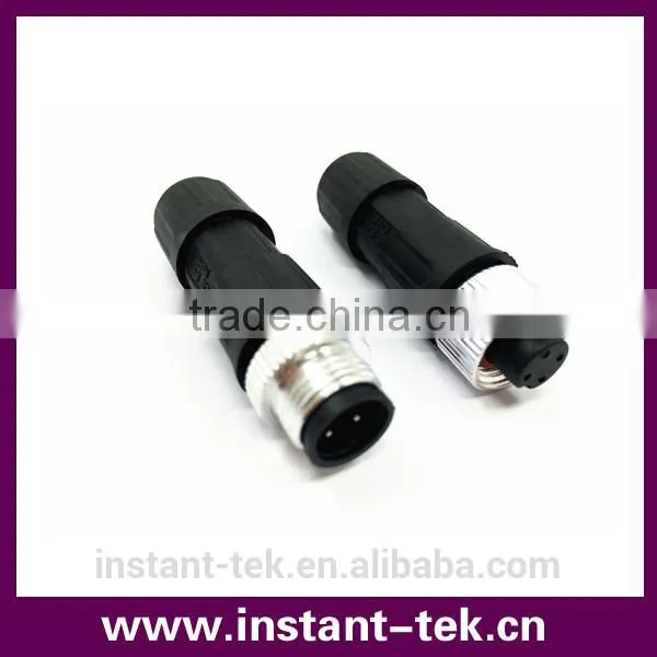 INST IP67 M12 4pin Male Plug IP67 Female Socket photo-2