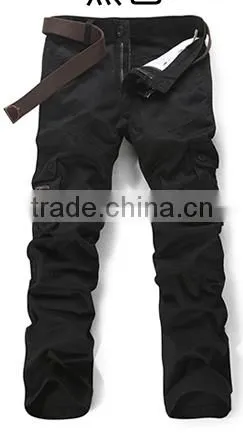 2015 Latest Design Mens Heavy Cotton Cargo Pant photo-2