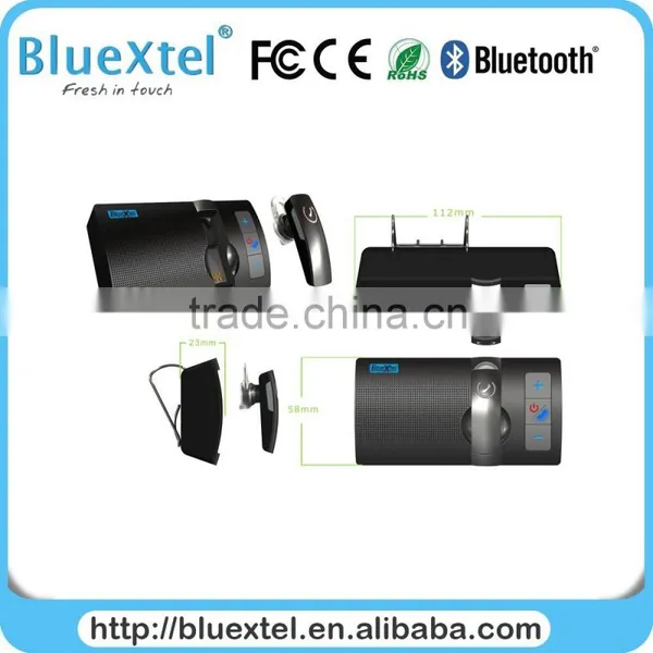 New 2016 Wireless Stereo Bluetooth 3.0 Handsfree Speakerphone Car Kit , Universal Holder Car Kit With USB Charger photo-6