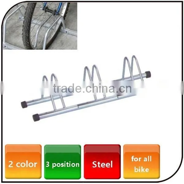 Outdoor Display Bike Parking Rack Easy Installation Steel Rack Bicycle Repair Stand Bike Rack