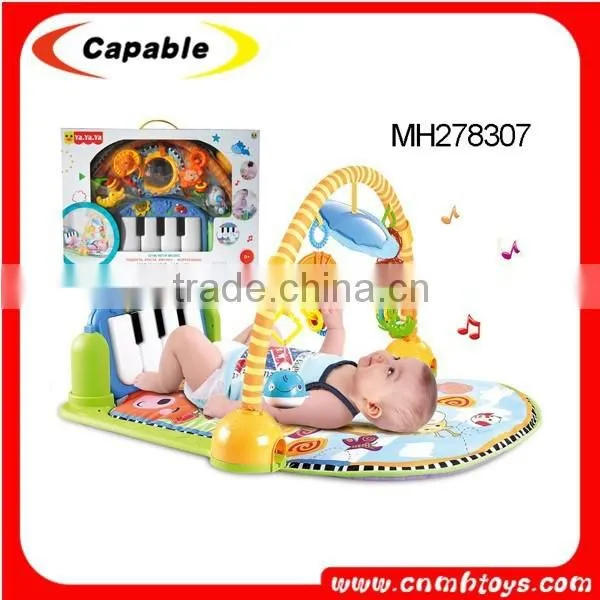 Pink and Blue Musical Baby Play Mat Baby Gym Carpet for Sale