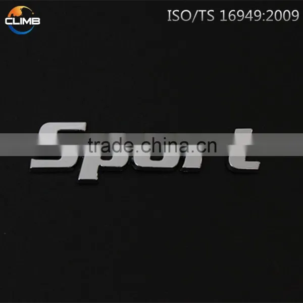 3d Stickers Chrome Car Custom Single Letters Car Emblem photo-4
