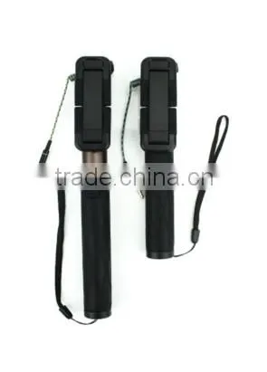 Cable Selfiestick Kit Deformable Aluminum Selfiestick Monopod Extendable Foldable Selfie Stick