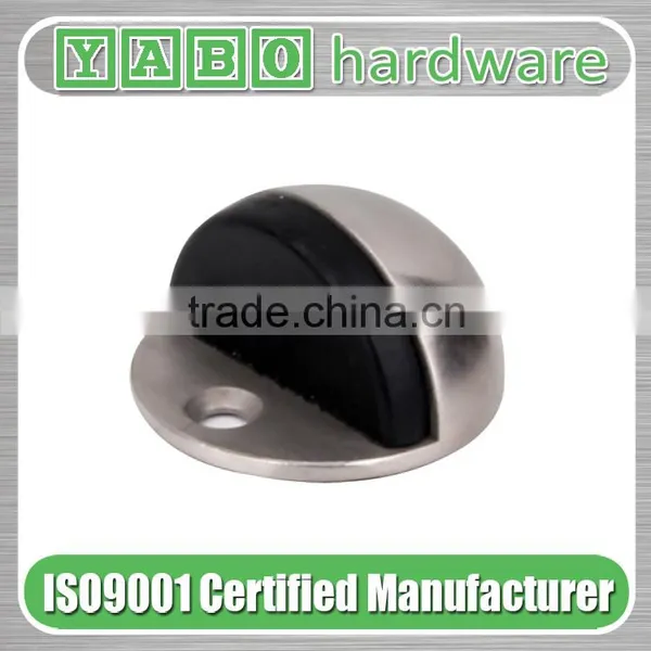 Semicircle Zinc Alloy Glass Door Stopper / Zamac Door Stopper