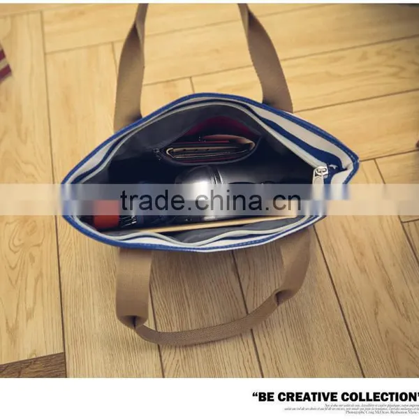 Fashion Style Foldable Tote Bag 2016 Beach Bags Canvas photo-6
