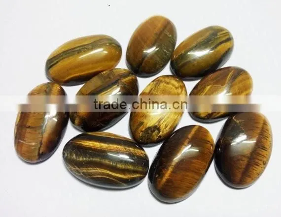 Best Price Loose Gemstones Tiger Eye Loose Gemstone photo-3