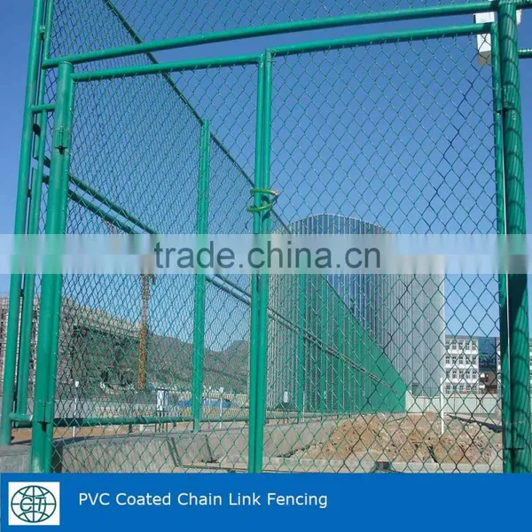 PVC Coated Chain Link Fence Used For Playground Fence or Road Fence photo-3