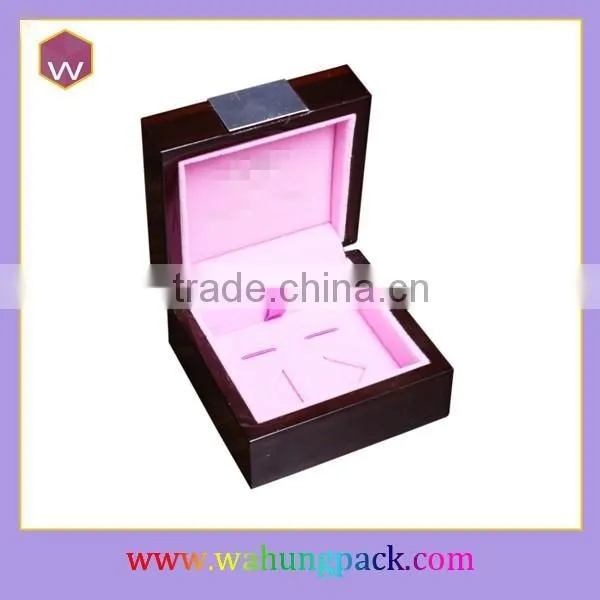 Collection Small Cufflink Packing Box Wooden photo-2