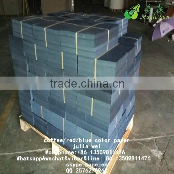 Wood Pulp Red Paper Board 2.0MM 230gsm Mix Pulp Red Color Paper Board photo-4